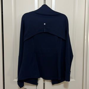 Navy Lulu Lemon jacket size 18